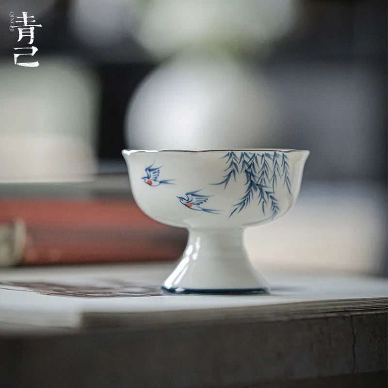 青己-玉瓷-燕归来-棠梨高足杯