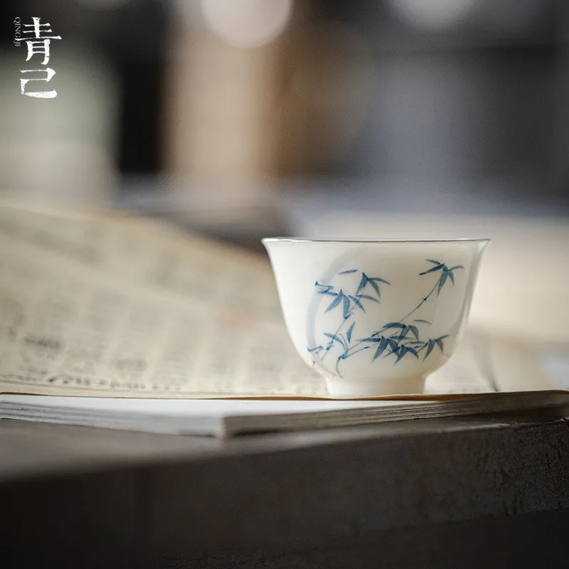 青己-玉瓷-君竹-福灵茶杯