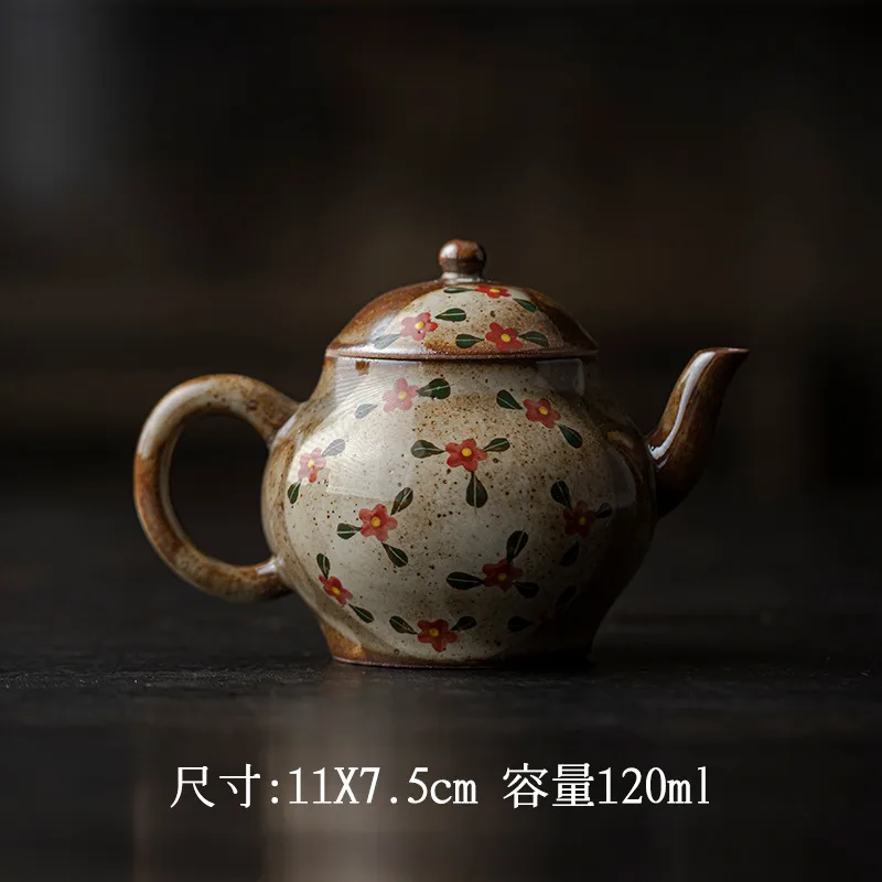 手绘小红花—思婷壶